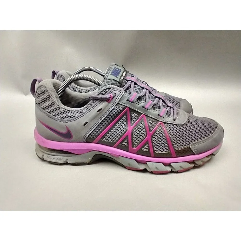 Nike Trail Ridge 2 Womens 10 Gray‎ Purple Hiking Outdoor Active 472687-003